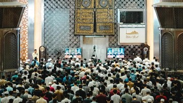 Khotbah Idul Fitri di Masjid Istiqlal, mengajak untuk kebaikan