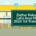 Skema Rekayasa Lalu Lintas Mudik 2026 di Tol Trans-Jawa
