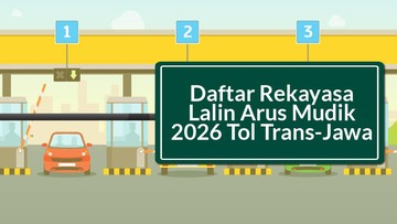 Skema Rekayasa Lalu Lintas Mudik 2026 di Tol Trans-Jawa