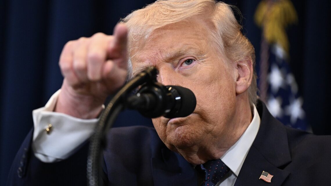 Presiden Trump mengumumkan kemajuan AS di Iran