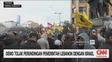 Aksi unjuk rasa di Beirut dan Tel Aviv desak hentikan perang